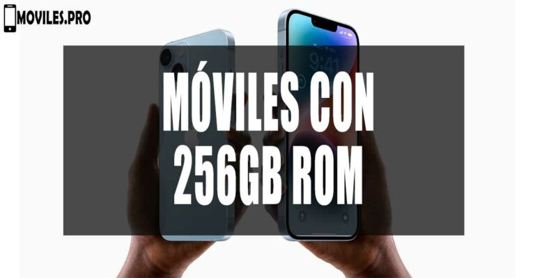 móviles con 256gb rom